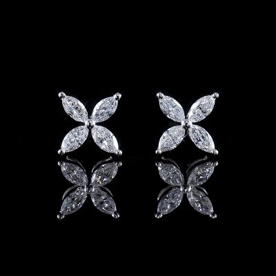 高端定制钻石耳钉