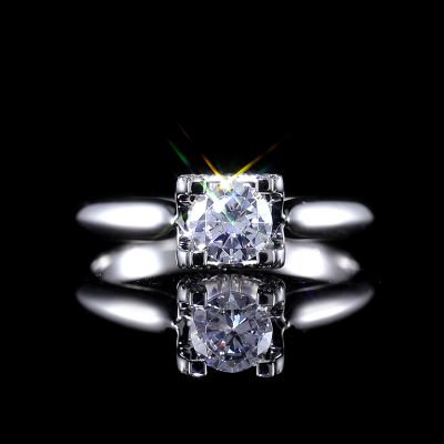 高端定制钻戒金托