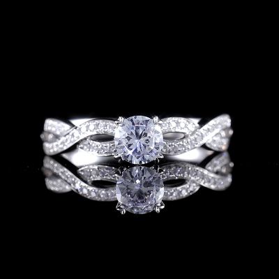 高端定制钻戒金托