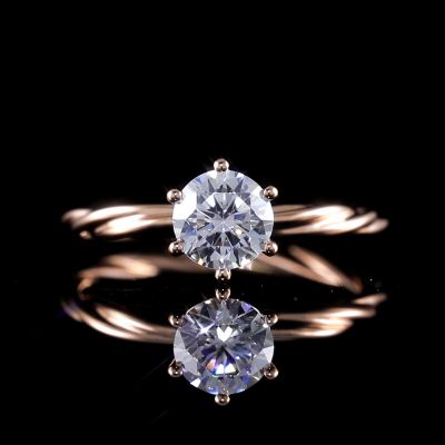 高端定制钻戒金托