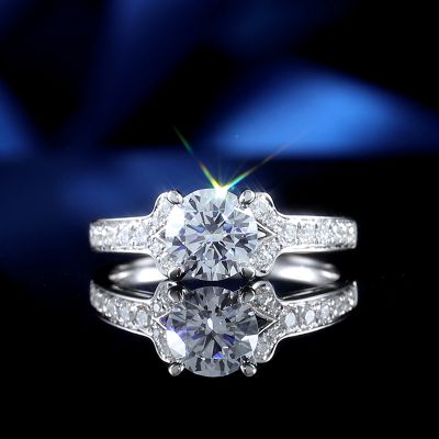 高端定制钻戒金托