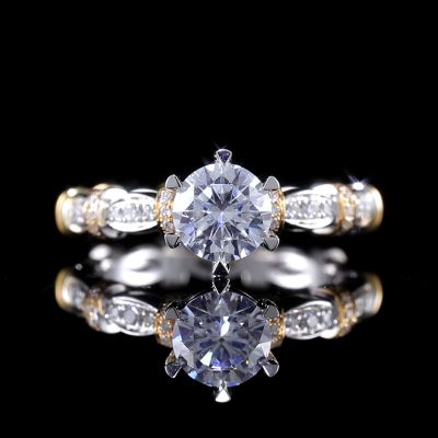 高端定制钻戒金托