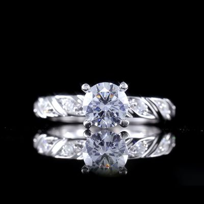 高端定制钻戒金托