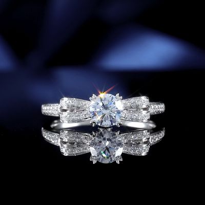 高端定制钻戒金托