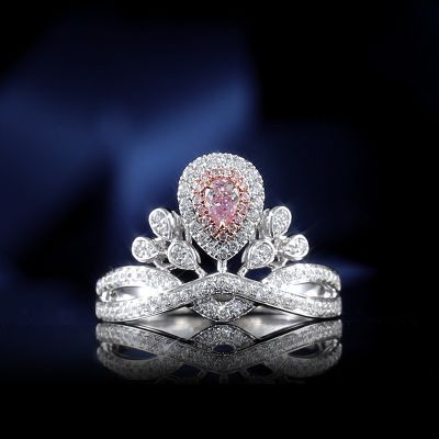 高端定制钻石女戒