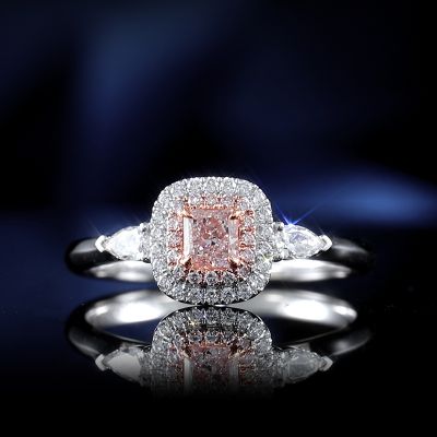 高端定制钻石女戒