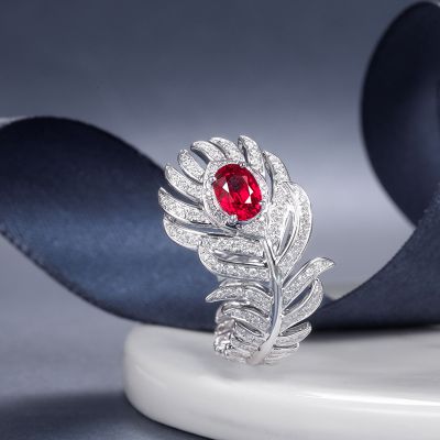 高端定制红宝石戒指