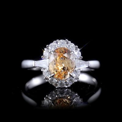 高端定制宝石女戒