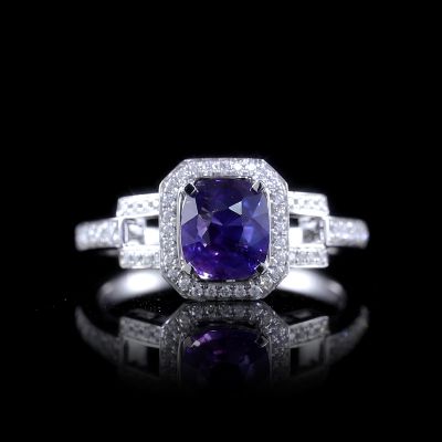 高端定制宝石女戒