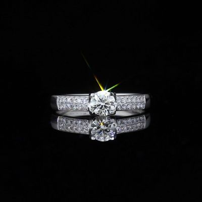 高端定制钻石女戒