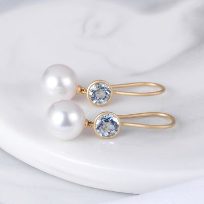 高端定制珍珠耳饰