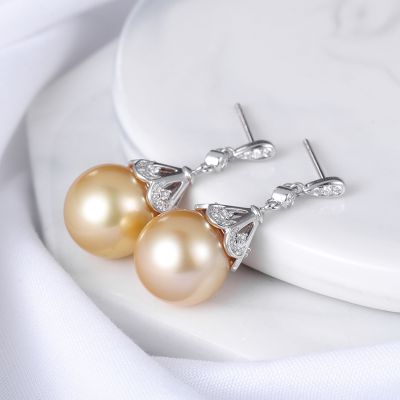 高端定制珍珠耳饰