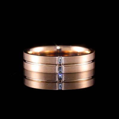 高端定制钻石对戒