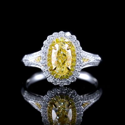 高端定制钻石女戒