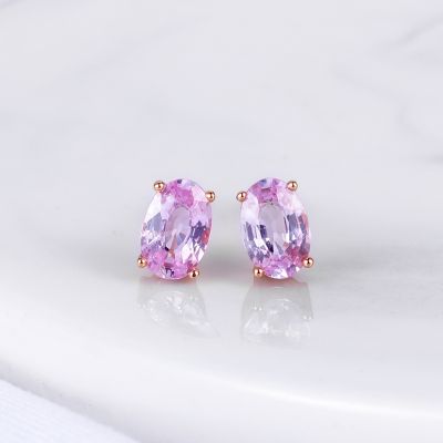 高端定制宝石耳钉