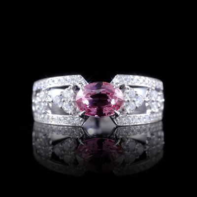 高端定制宝石女戒