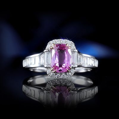 高端定制宝石女戒