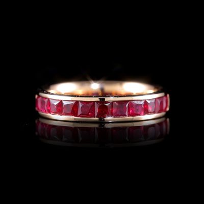 高端定制红宝石指环