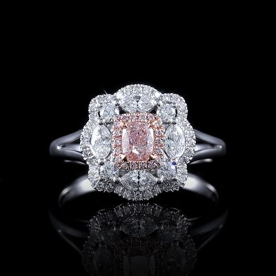 高端定制钻石女戒