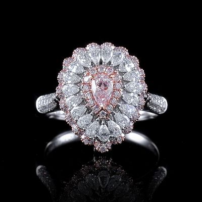 高端定制钻石女戒