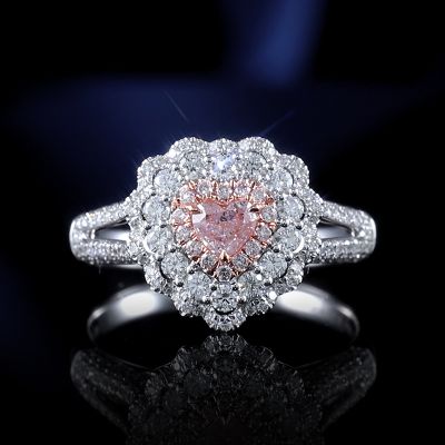 高端定制钻石女戒