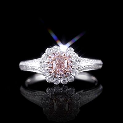 高端定制钻石女戒