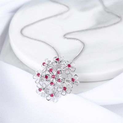 高端定制红宝石吊坠