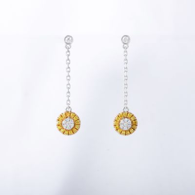 高端定制钻石耳饰