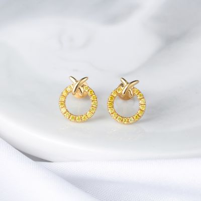 高端定制钻石耳饰