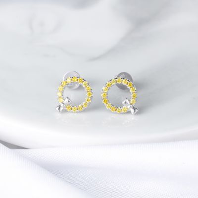 高端定制钻石耳饰