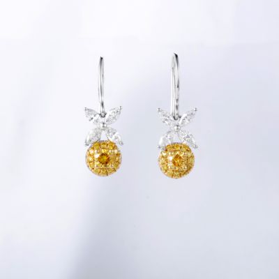 高端定制钻石耳饰