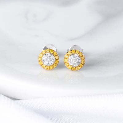 高端定制钻石耳饰