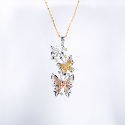 高端定制钻石项链