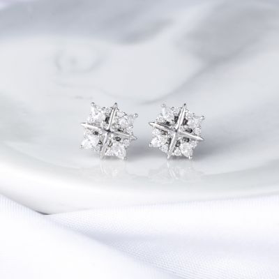 高端定制钻石耳饰