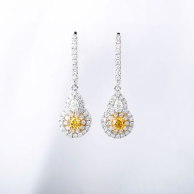 高端定制钻石耳饰