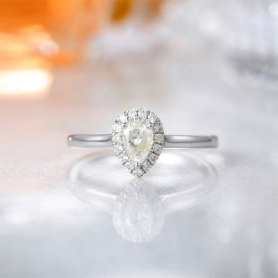 高端定制钻石女戒