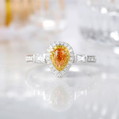 高端定制钻石女戒