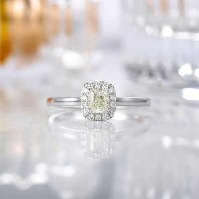 高端定制钻石女戒