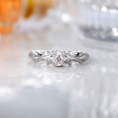 高端定制钻石女戒