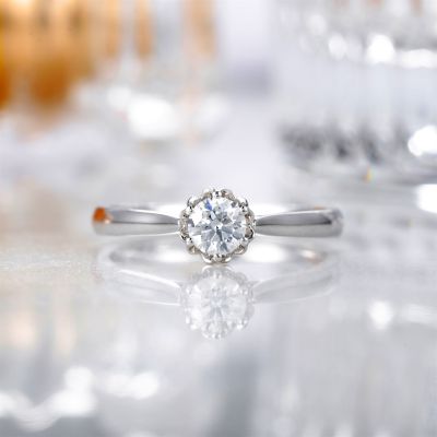 高端定制钻石女戒