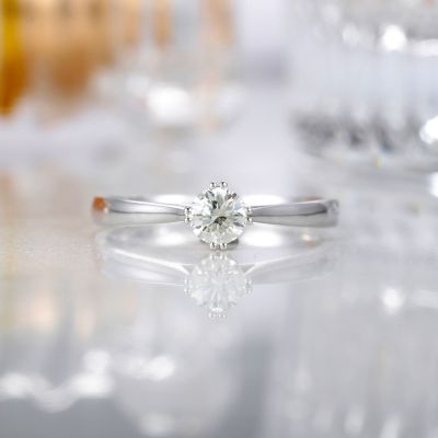 高端定制钻石女戒