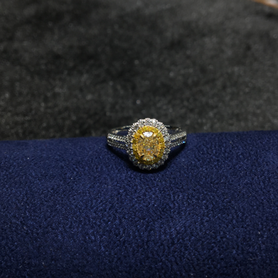 高端定制钻石女戒