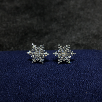 高端定制钻石耳饰