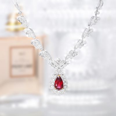 高端定制红宝石项链