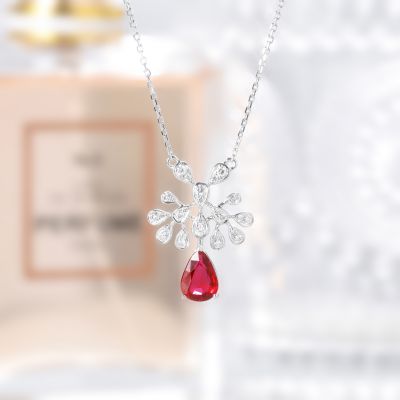 高端定制红宝石项链